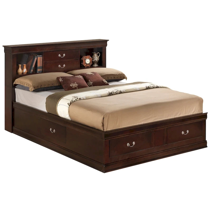 Cama Louis Phillipe Storage de Glory Furniture