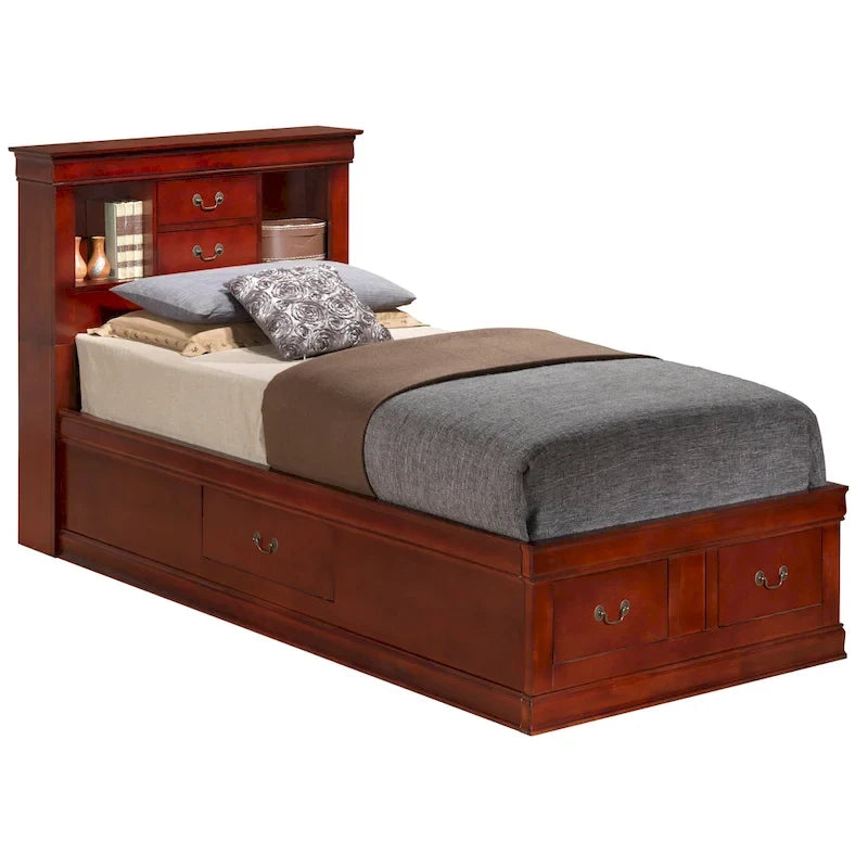 Cama Louis Phillipe Storage de Glory Furniture