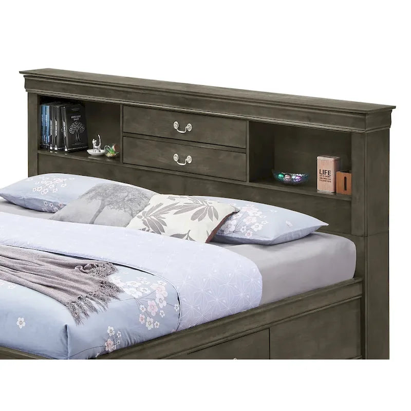 Cama Louis Phillipe Storage de Glory Furniture