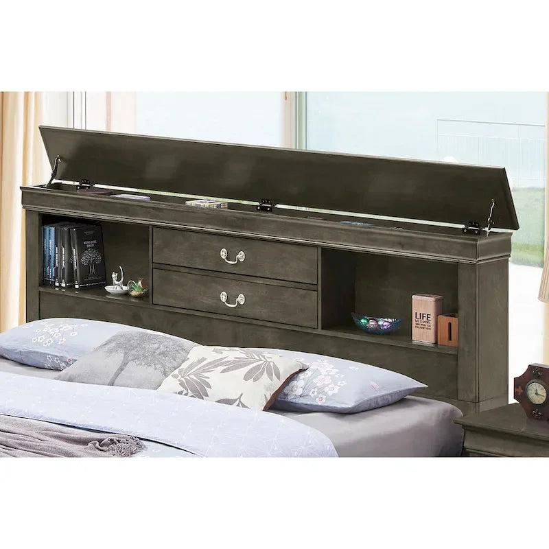Cama Louis Phillipe Storage de Glory Furniture