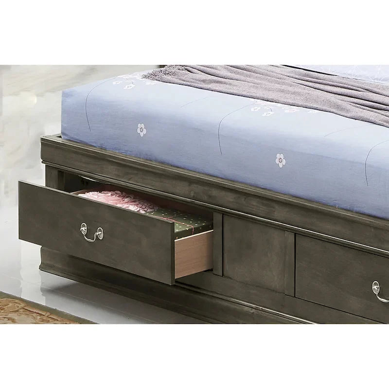 Cama Louis Phillipe Storage de Glory Furniture
