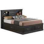 Cama Louis Phillipe Storage de Glory Furniture