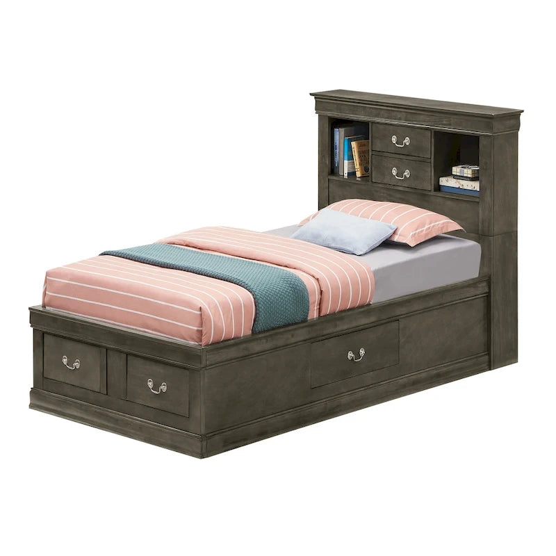 Cama Louis Phillipe Storage de Glory Furniture