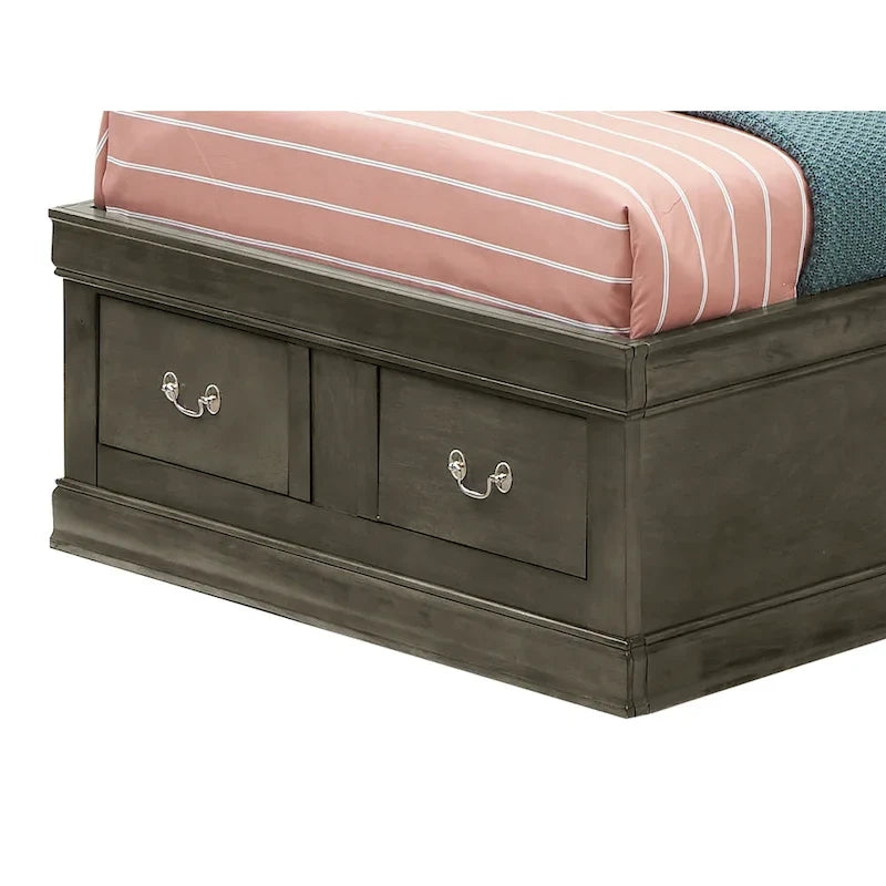 Cama Louis Phillipe Storage de Glory Furniture