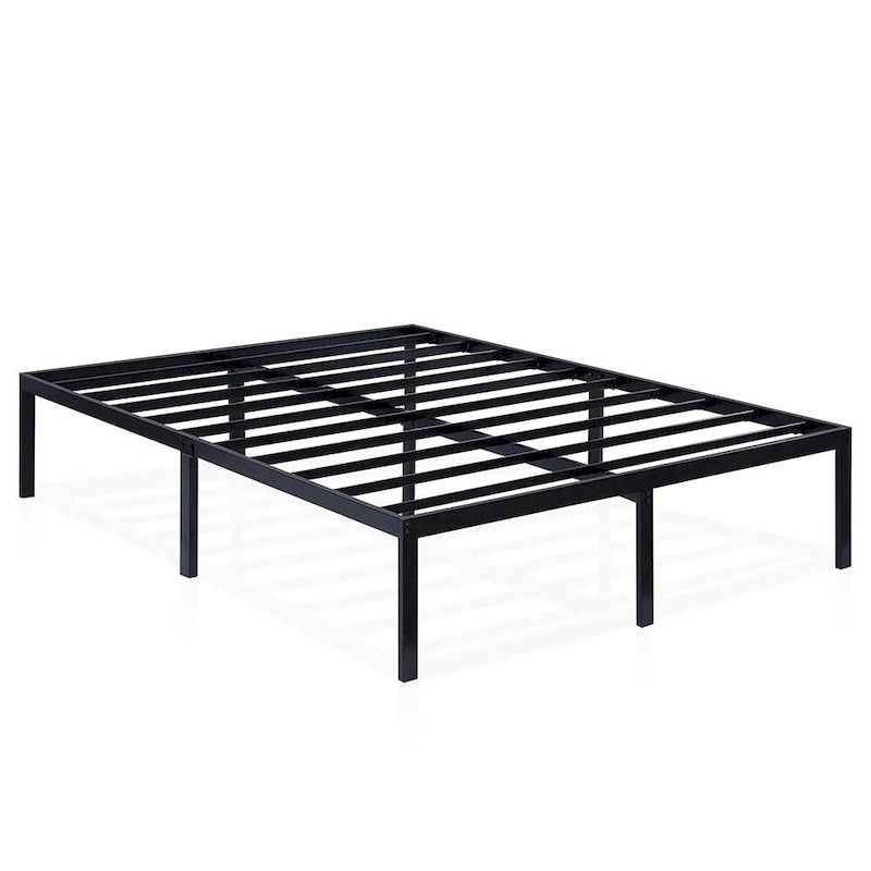Base de cama de metal resistente de 16 pulgadas de alto tamaño King