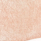 Cabecero arqueado de piel sintética blanco oso polar/cuarzo rosa melocotón con patas – Twin/Twin XL – 1 persona