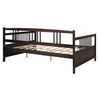 Sofá cama multifuncional de madera maciza: tamaño individual, con almacenamiento