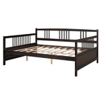 Sofá cama multifuncional de madera maciza: tamaño individual, con almacenamiento