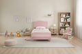 Upholstered Platform with Headboard