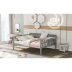 Estructura de diván de tamaño completo | Blanco / Espresso / Gris | Sofá y cama | Capacidad para 1