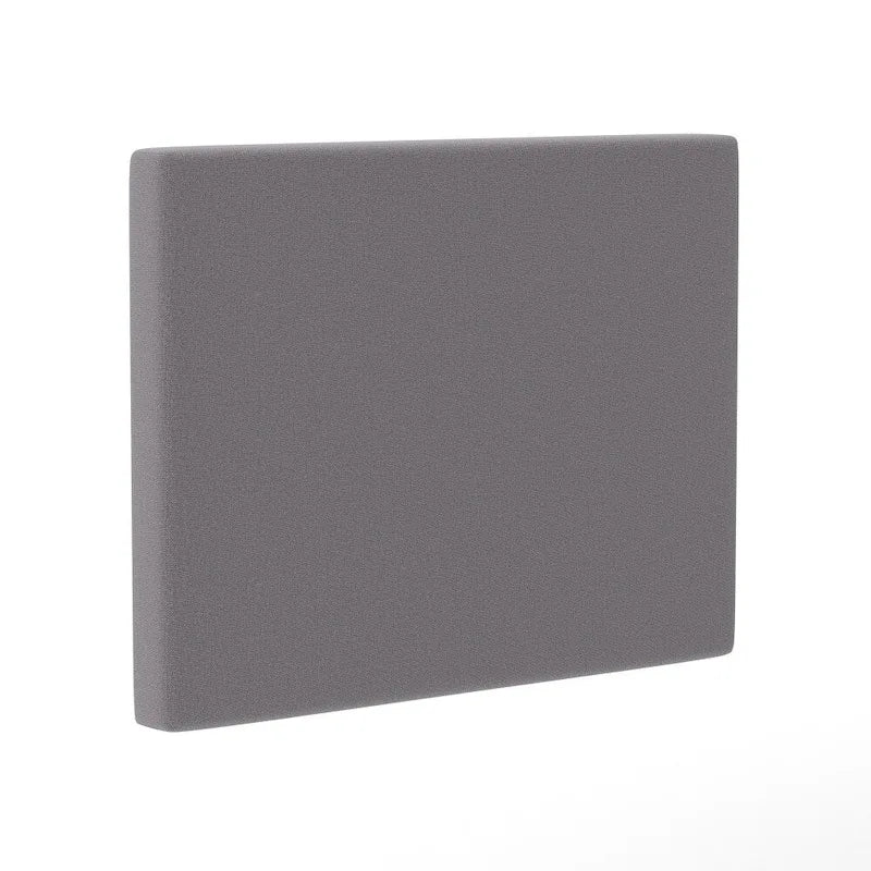 Cabecero tapizado gris/beige con estación de carga – para 1-2 personas