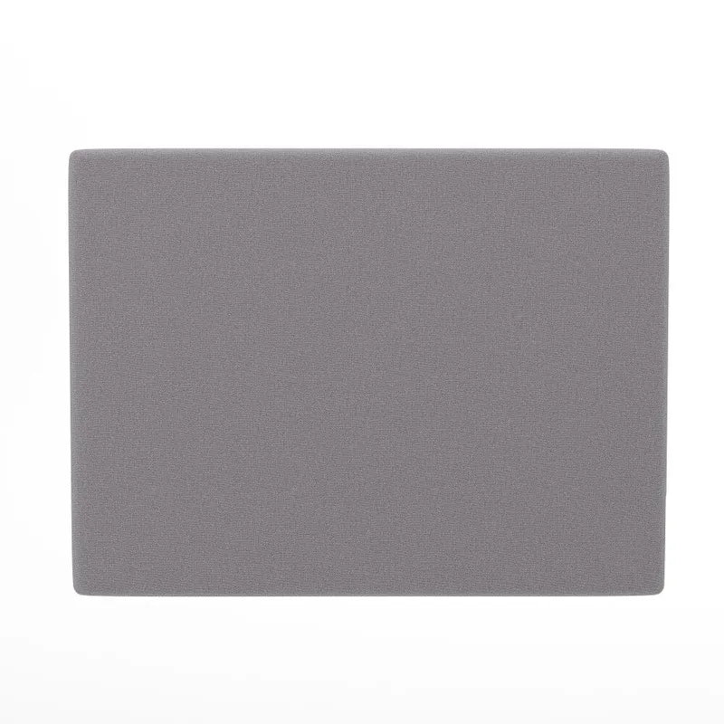 Cabecero tapizado gris/beige con estación de carga – para 1-2 personas