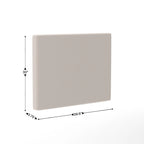 Cabecero tapizado gris/beige con estación de carga – para 1-2 personas