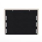 Cabecero tapizado gris/beige con estación de carga – para 1-2 personas